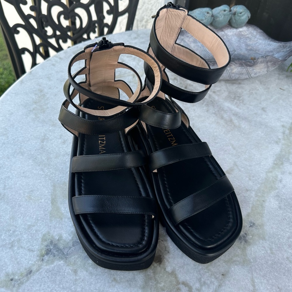 Stuart Weitzman Gala Lift Gladiator Sandal